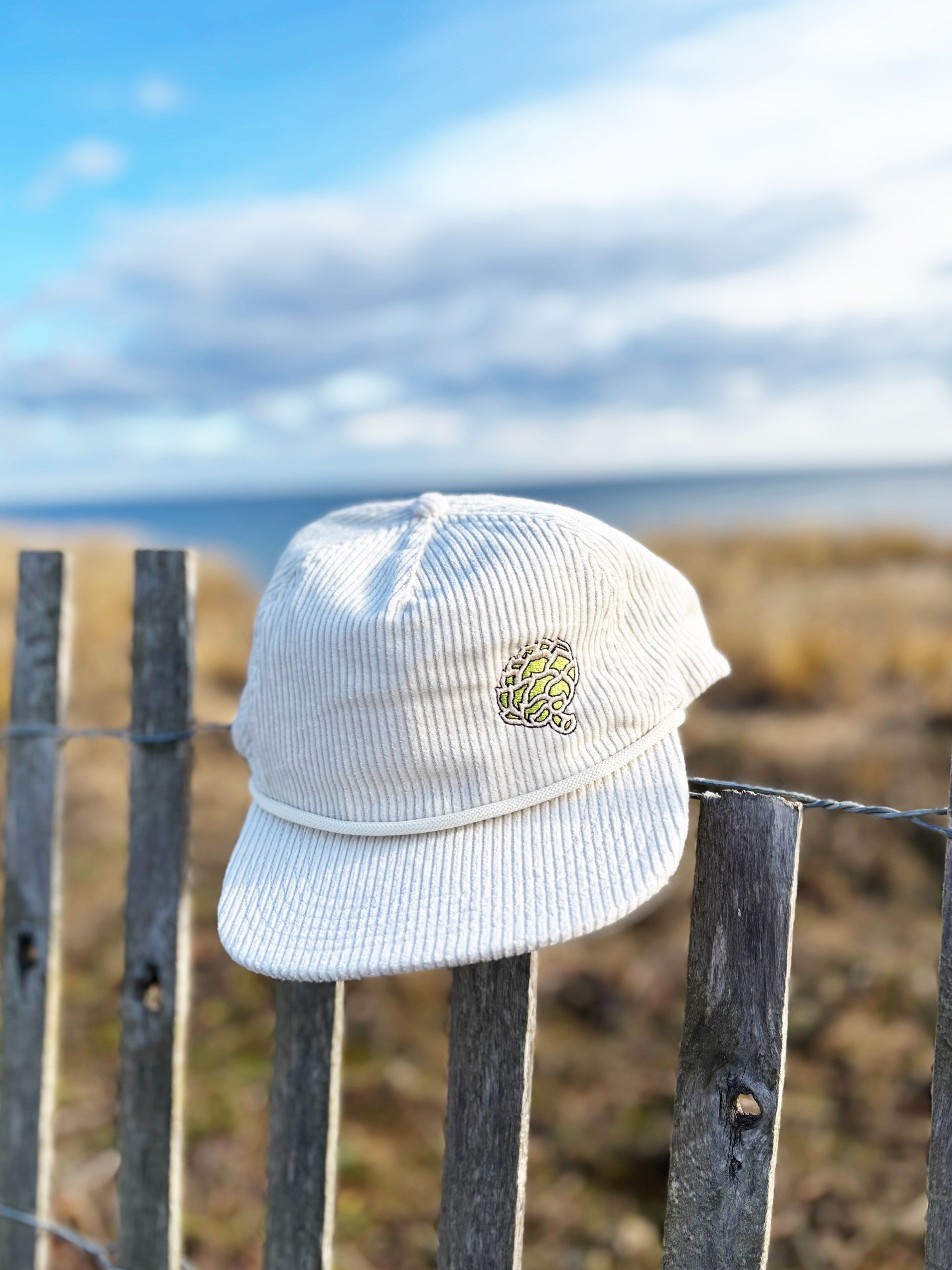 ARTichoke - Unisex Corduroy Rope Cap | ARTichoke Boutique - Cape Cod